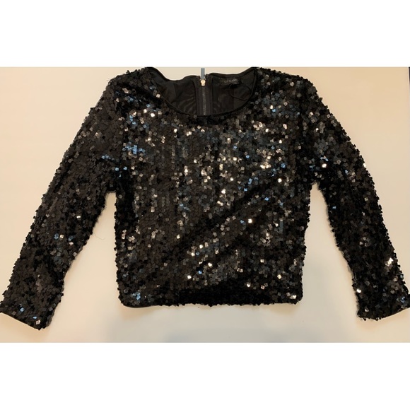 LAST CHANCE - Dynamite Sequence Crop Top - Picture 1 of 12